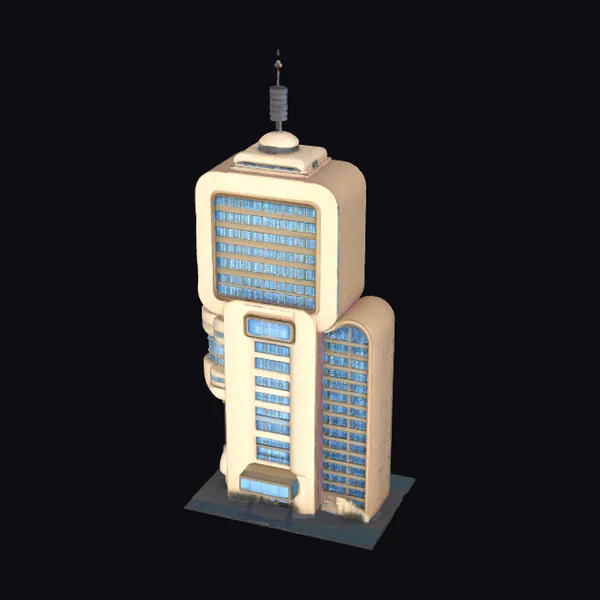 Retro Futuristic Tower