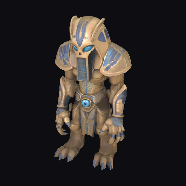 Ancient Guardian Statue