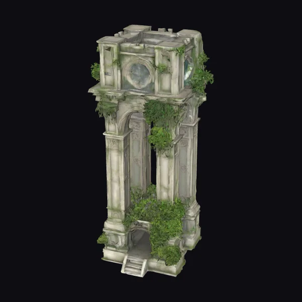 Ancient Stone Archway Ruin