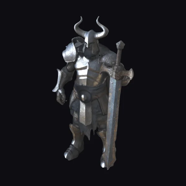 Ancient Warlord in Armor
