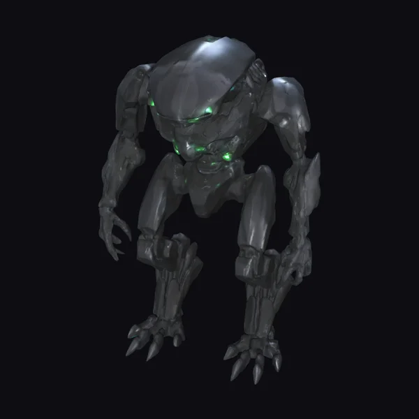 Armored Sentinel Robot