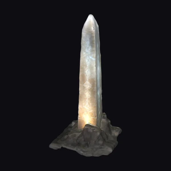 Ancient Quartz Pillar Monument
