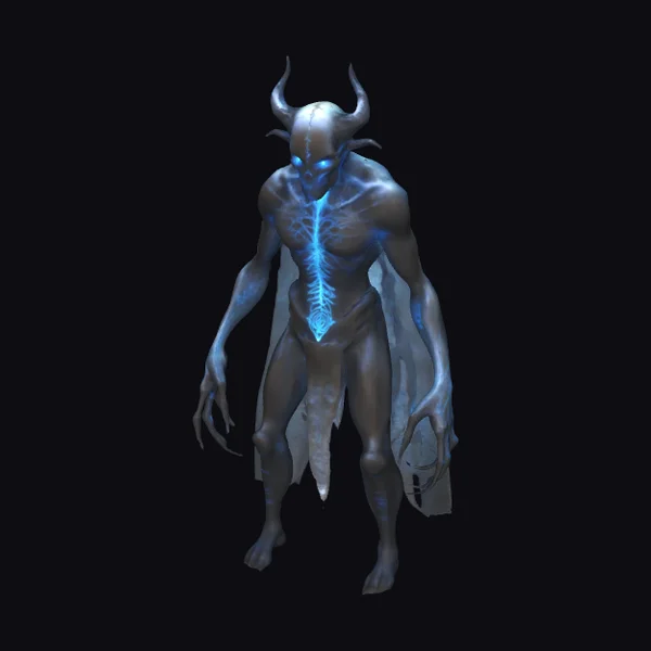 Glowing Biomechanical Entity