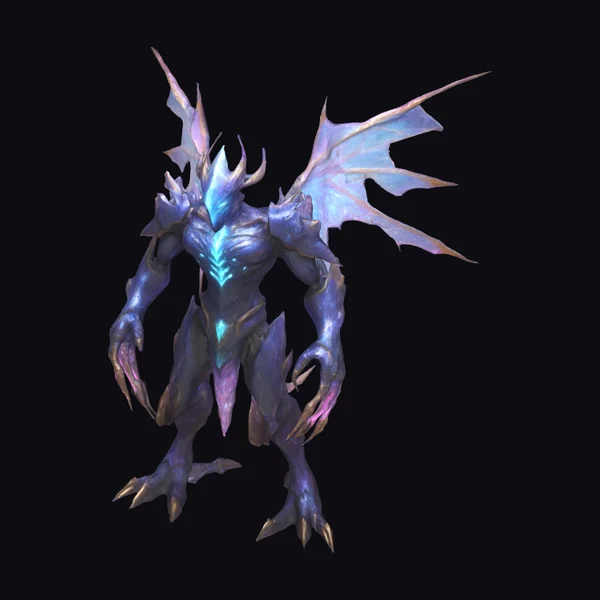 Crystal Winged Humanoid Creature