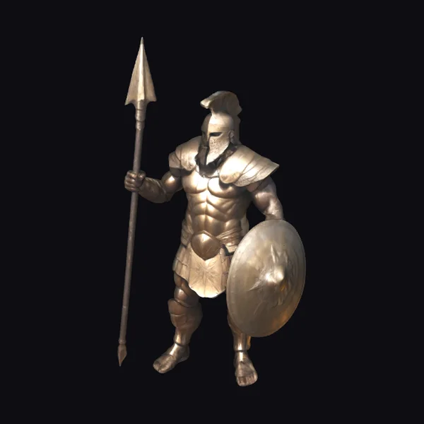 Ancient Bronze Warrior