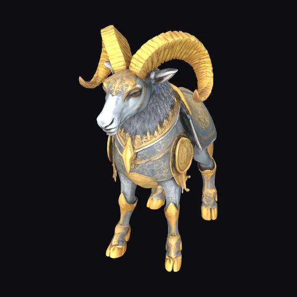 Armored Medieval Ram