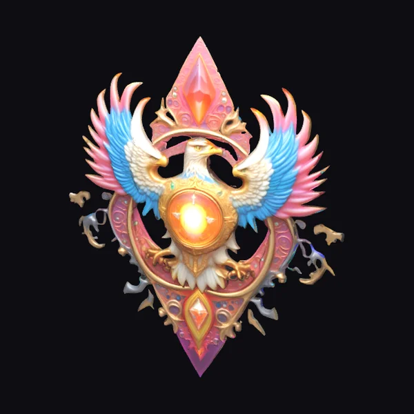 Ornate Eagle Emblem