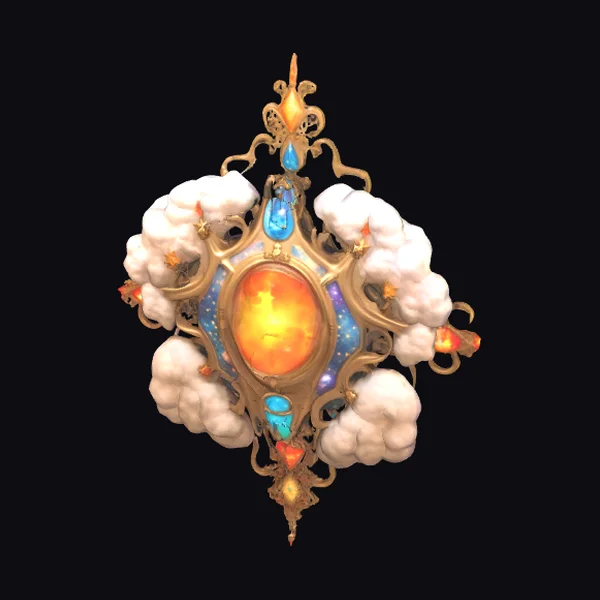 Golden Cloud Emblem