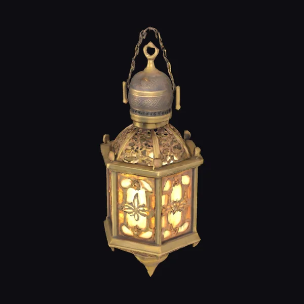 Arabic Lantern Interior Prop