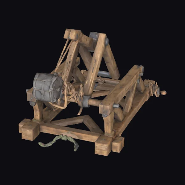 Medieval Trebuchet Siege Engine