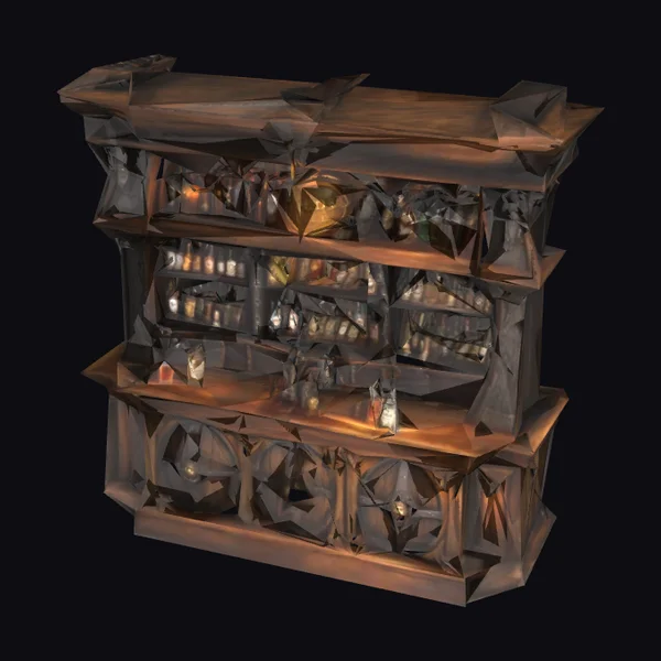 Medieval Bar Cabinet