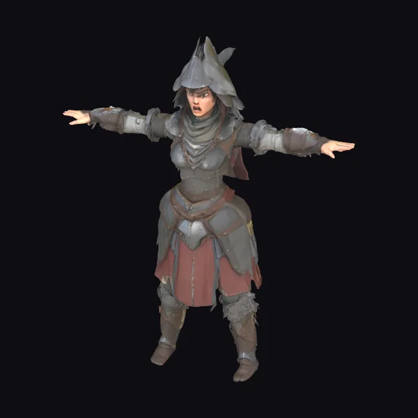 Medieval Female Warrior