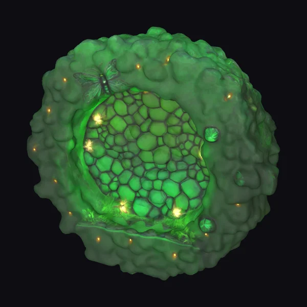 Emerald Hive Circular Entrance