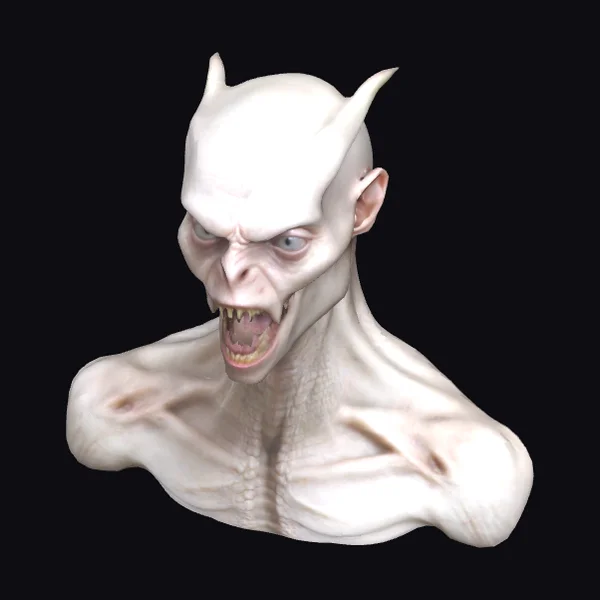 Albino Vampire Creature