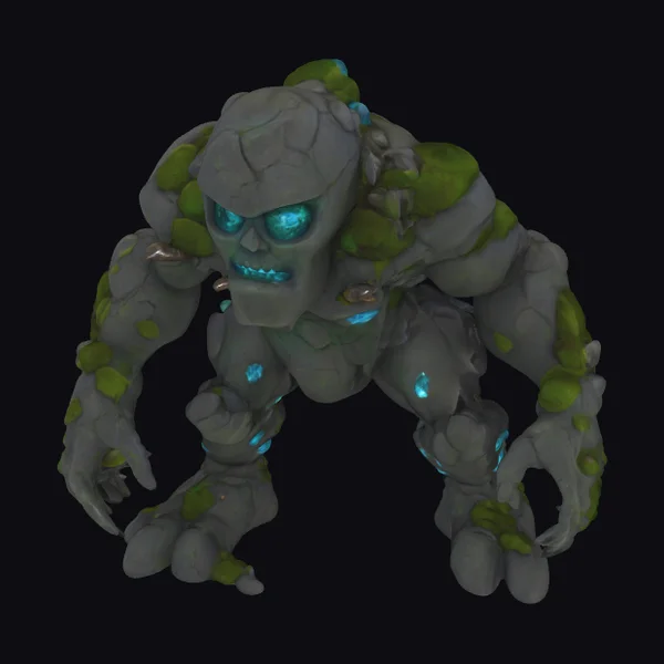 Mossy Stone Golem Creature