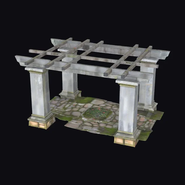 Ancient Stone Pergola