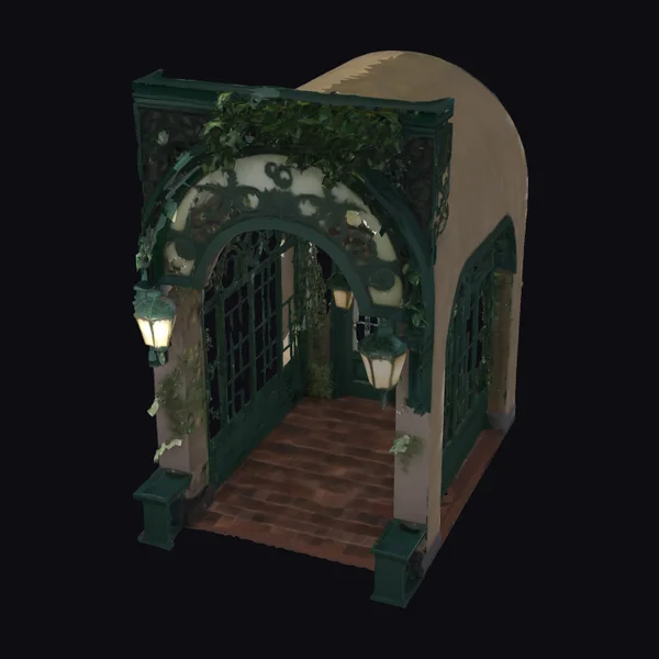 Ornate Victorian Conservatory Archway