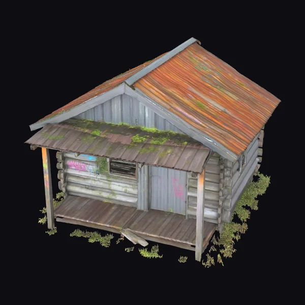 Abandoned Wooden Cabin