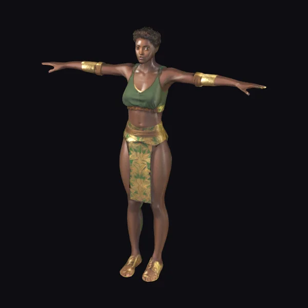 African Female Warrior