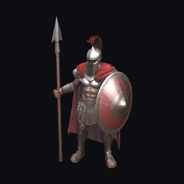 Ancient Spartan Warrior
