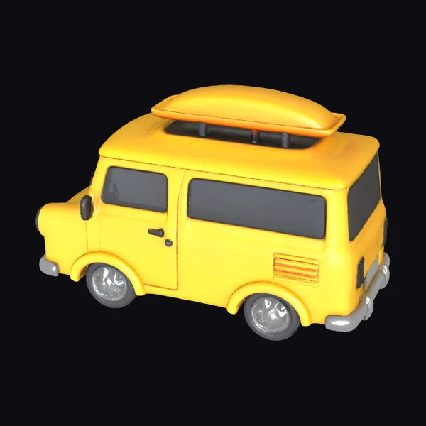 Yellow Toy Van