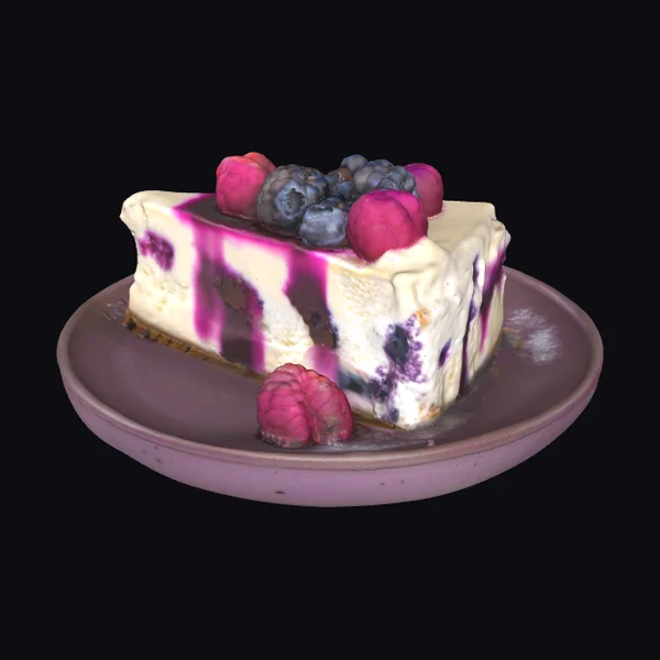 Berry Cheesecake Slice