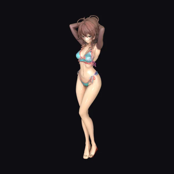 Anime Female Swimsuit Figure