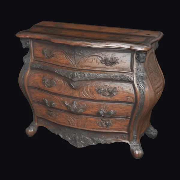 Antique Wooden Dresser