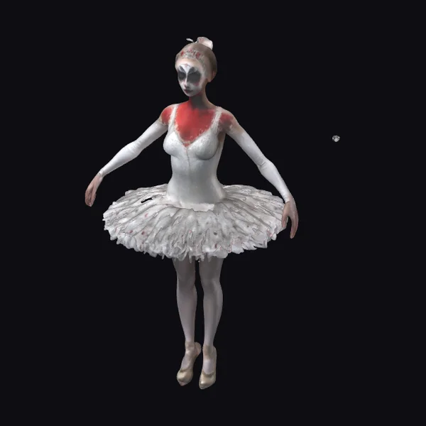 Ballerina Swan Mask