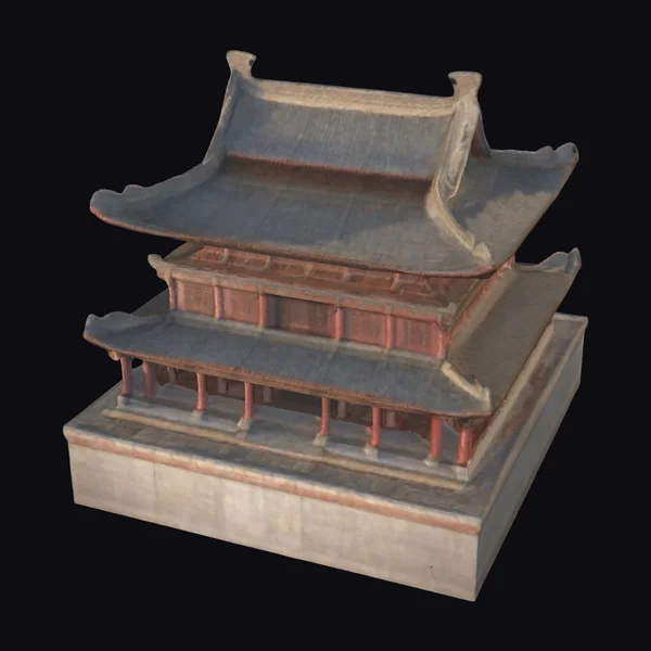 Ancient Chinese Temple Structure