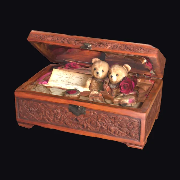 Wooden Memory Box