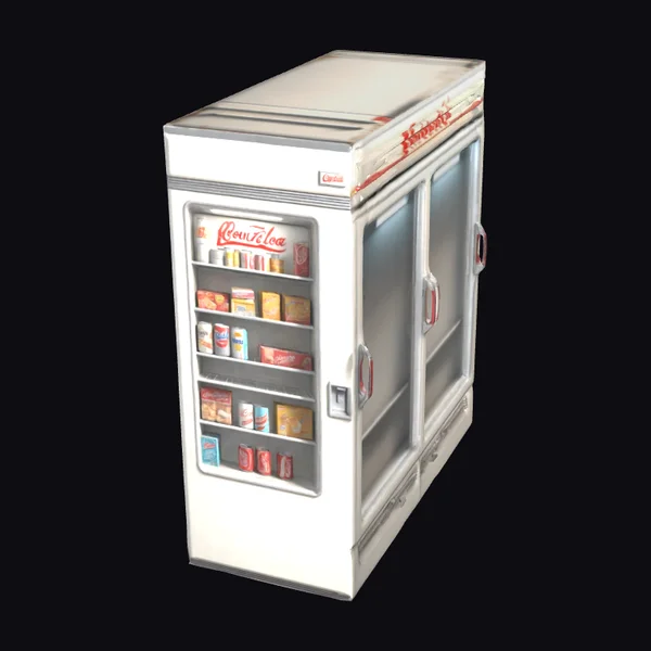 Retro Convenience Store Fridge