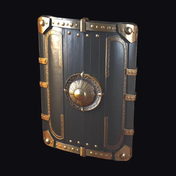 Ancient Roman Scutum Shield