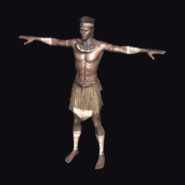 Zulu Male War Doctor