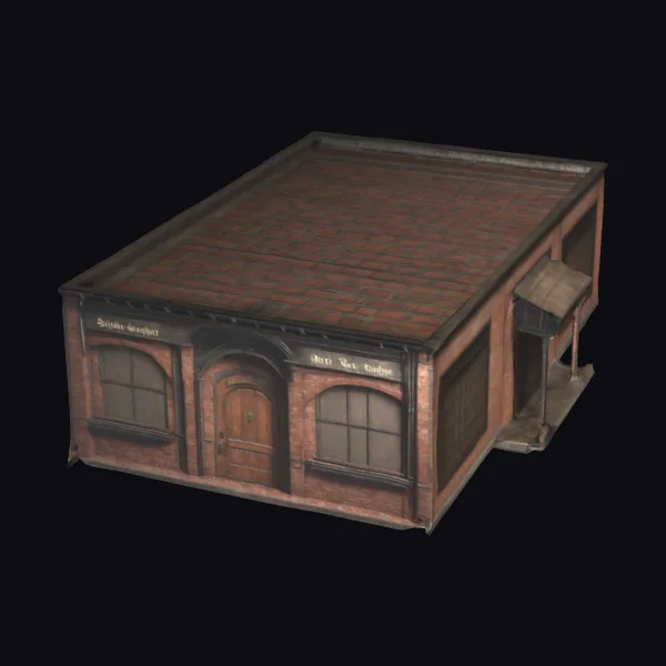 Run Down Speakeasy Building