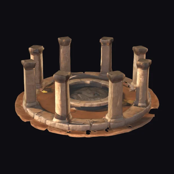 Ancient Stone Circle Ruin