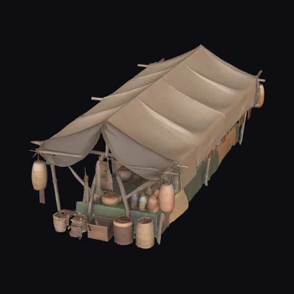 Ancient Market Stall