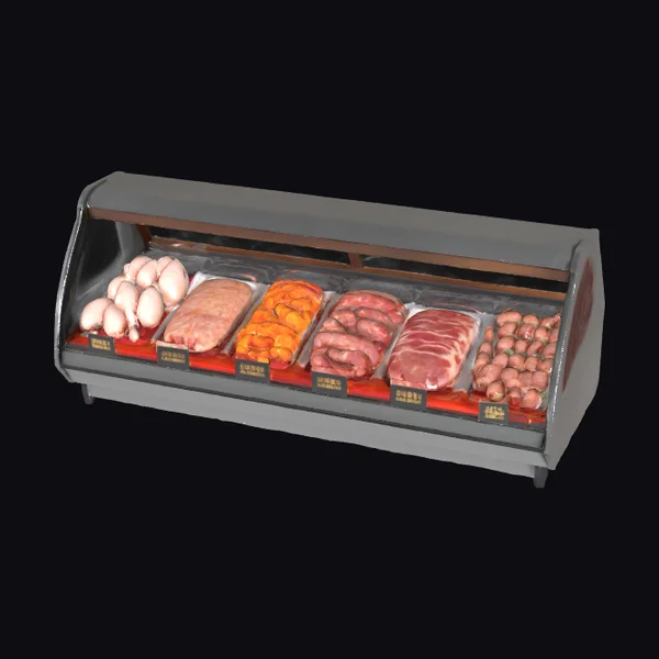 Butcher Shop Meat Display