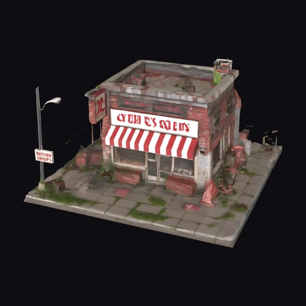 Abandoned Butcher Shop