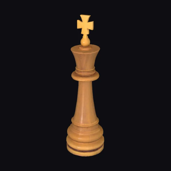 Wooden Chess Bishop Piece
