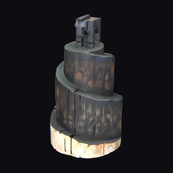 Wooden Tower Structure