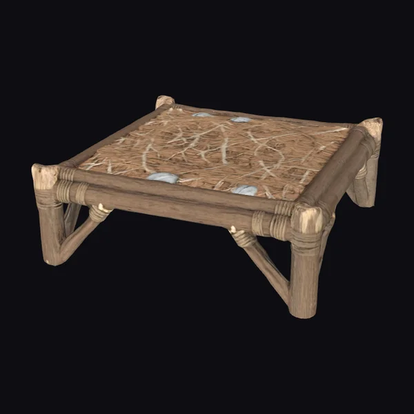 Wooden Woven Platform