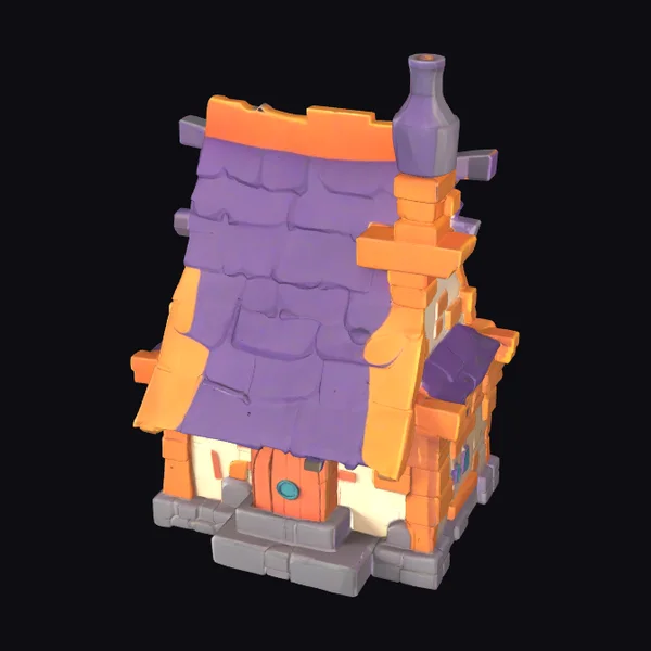 Whimsical Wooden Cottage