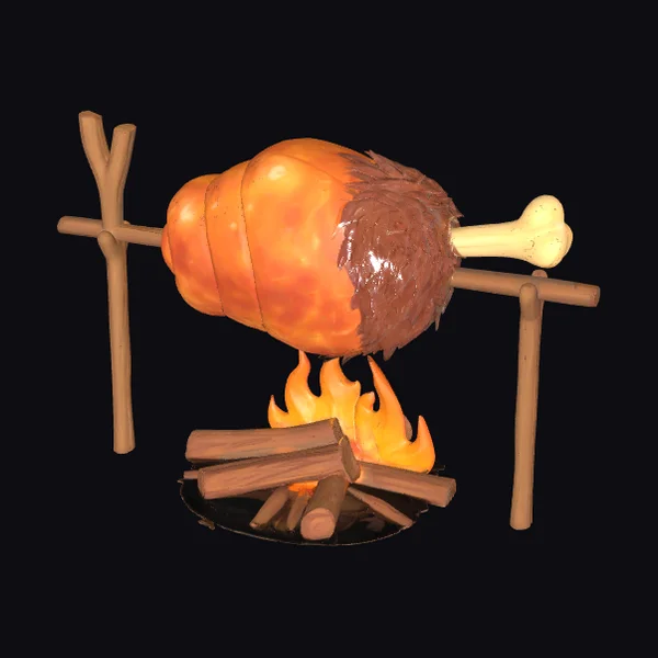 Roasted Monster Leg