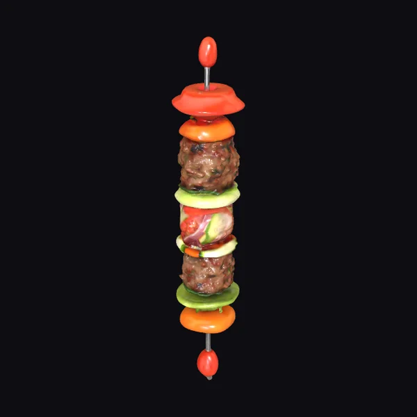 Delicious Kebab Stack