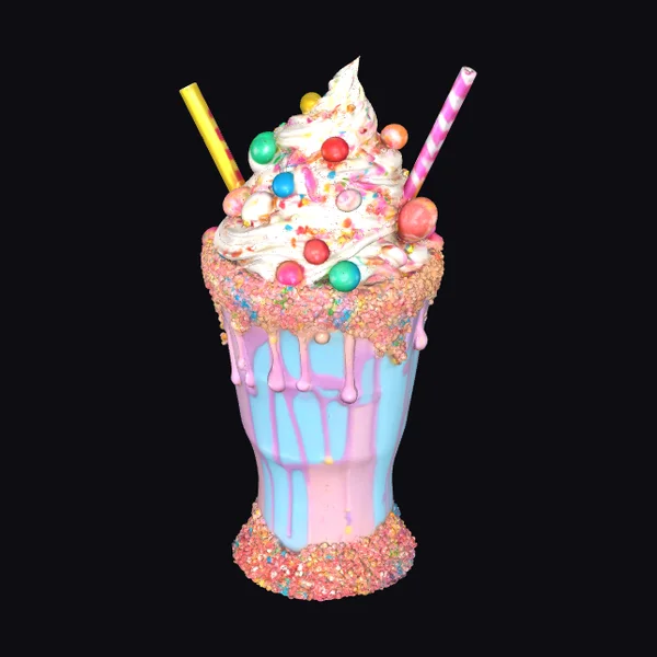 Candy Milkshake Delight