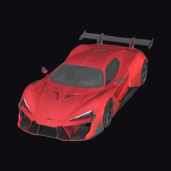 Red Concept Hypercar