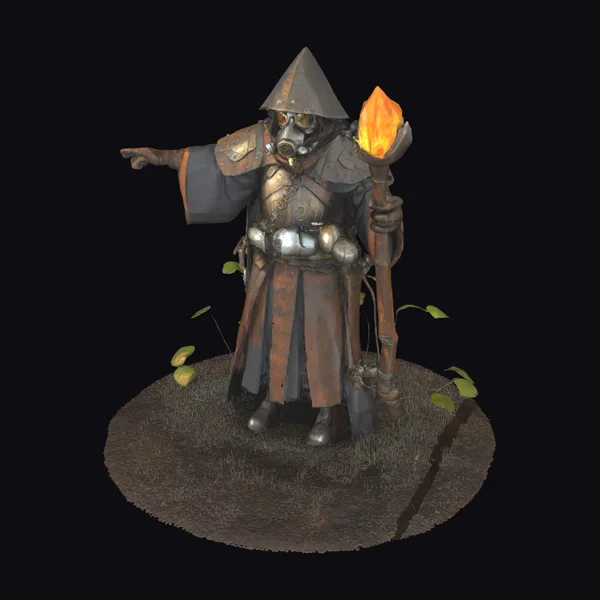 Rusted Sorcerer Warrior