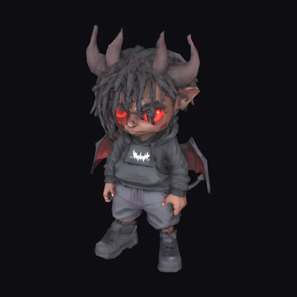 Chibi Demon Boy