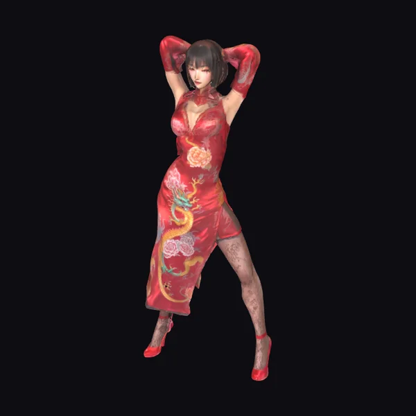 Elegant Dragon Cheongsam